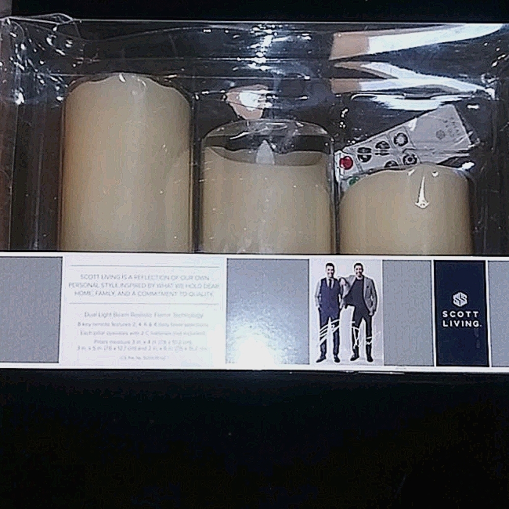 Realistic Flame LED Candles